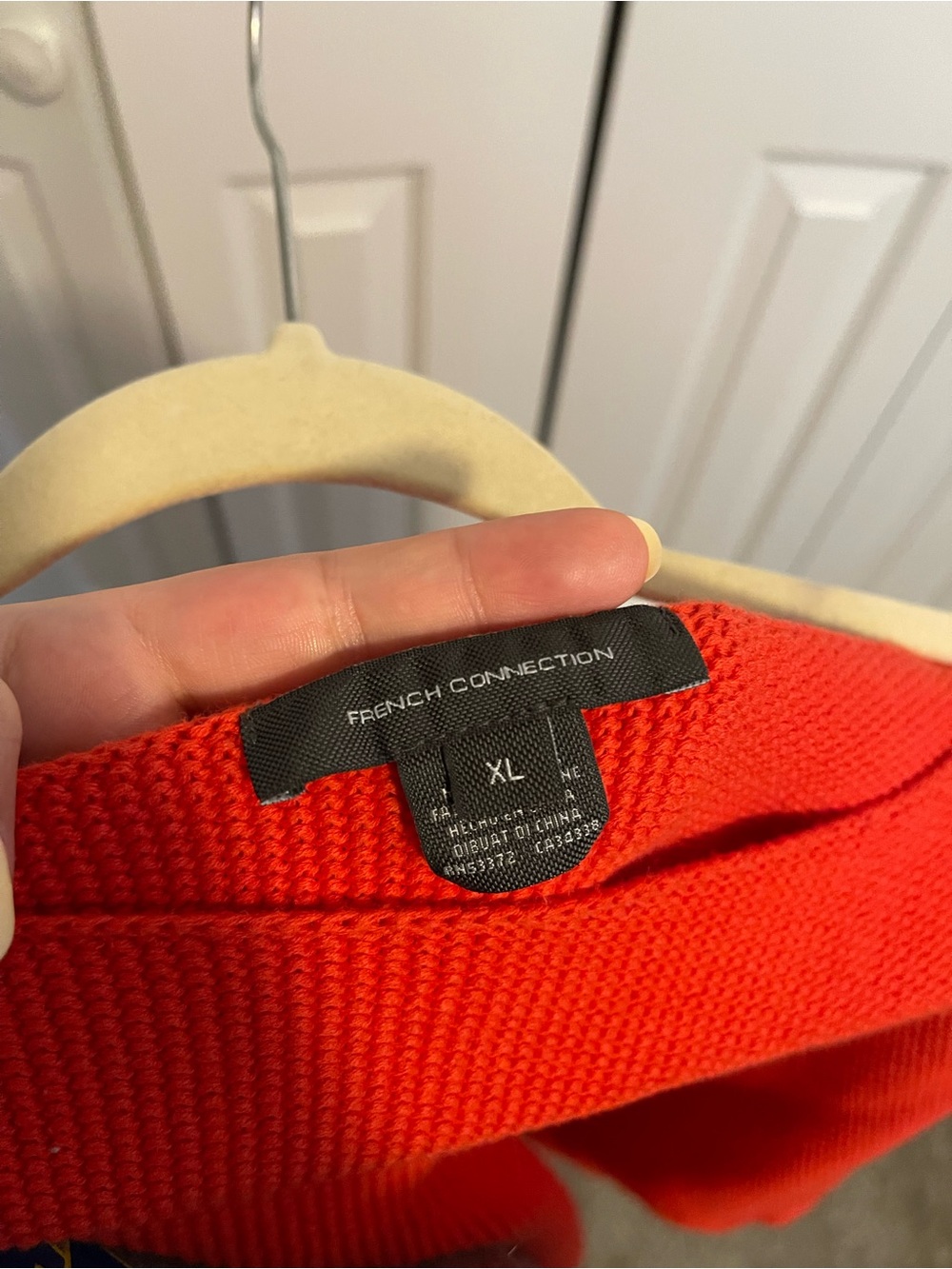 French Connection Red Sweater - Picture 3 of 3